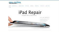 Desktop Screenshot of cellphonetechnicians.com